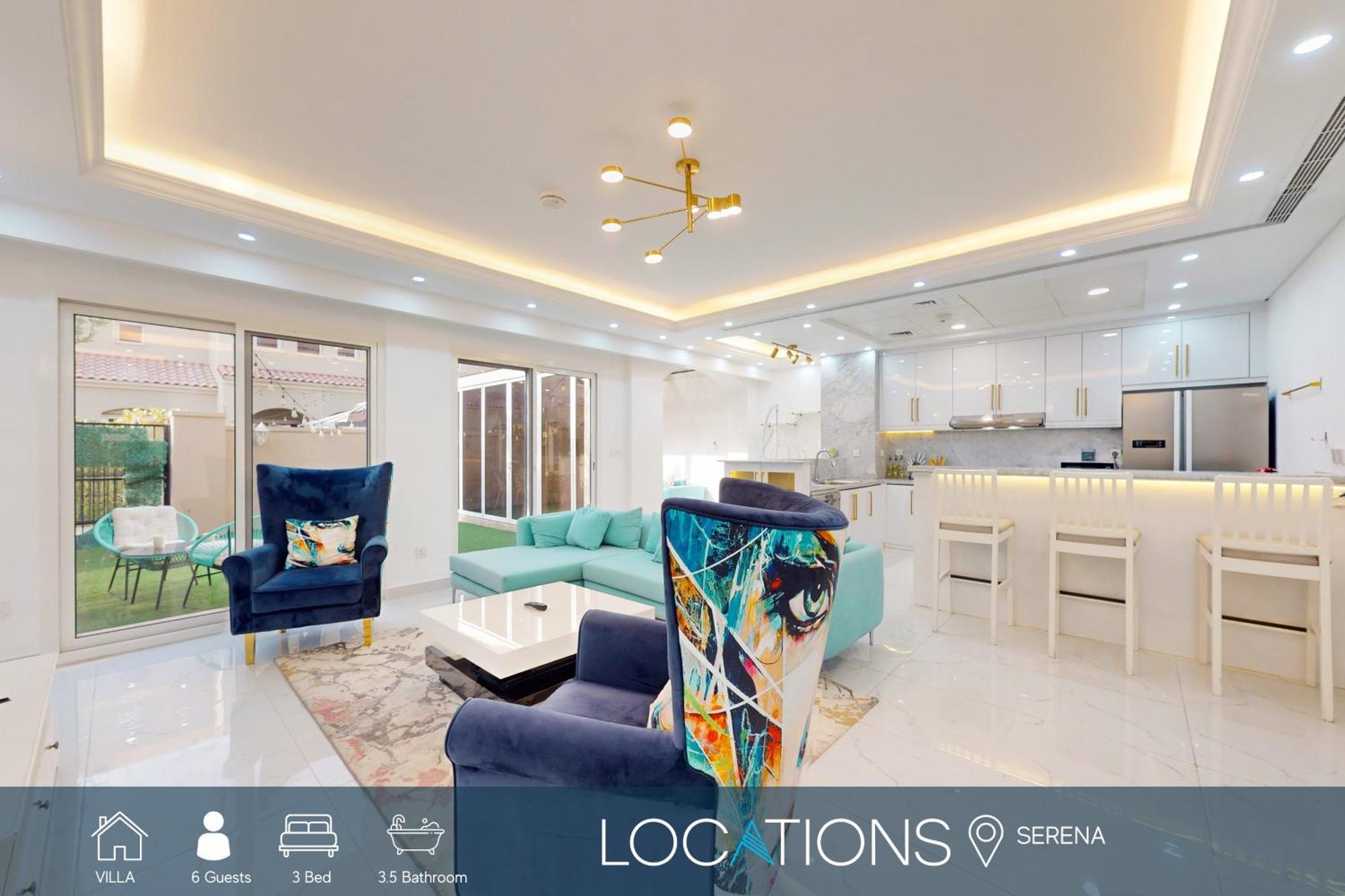 Bella Casa At Serena - Peaceful Three Bed Villa Dubai Ngoại thất bức ảnh